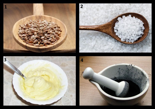 ингредиенты для приготовления мази с активированным углем