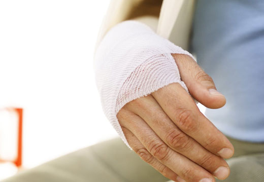 Повязка на руке