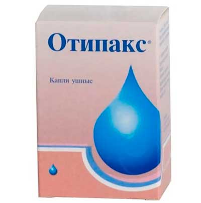 Острый отит капли в уши