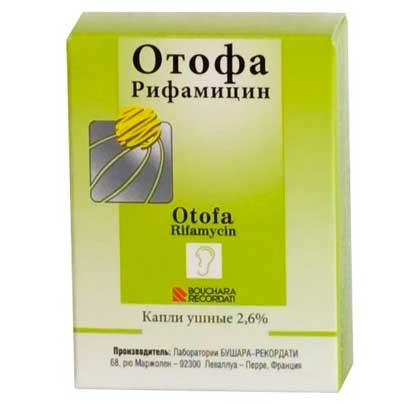 Острый отит капли в уши