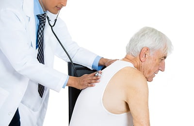 Прослушивание фонендоскопом